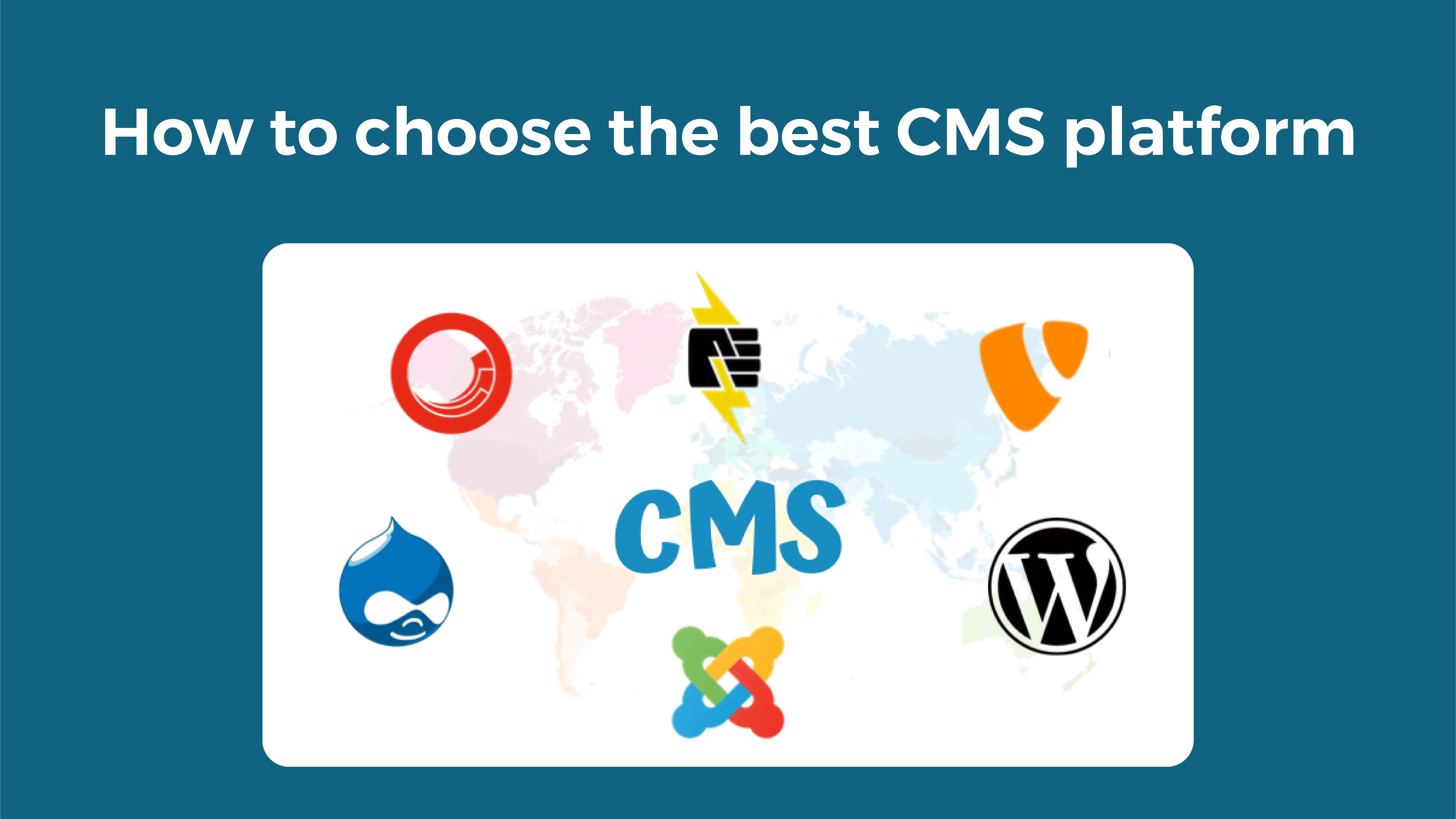 Tips for selecting the best CMS platform for websites by the top CMS development company in India